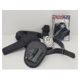 Banchi Nylon Holster. w/Belt & Santis Gun Hide