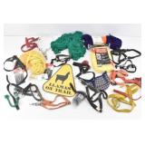 Llamas On Trail Sign, Halters, Yarn & Rope