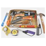 Hand Tools: Hammer, Tape Measure, Scissors,...