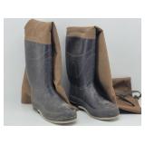 Hip Waders w/ Rubber Boots