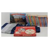 Spirograph, Black Stallion Books, Wooden Wagon Kit