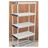 5 Shelf Plastic Storage Rack