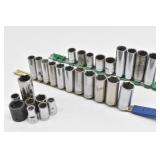 Craftsman Deep SAE Sockets 1/2'