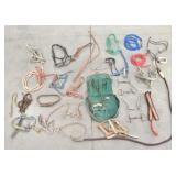Large Lot of Colorful Horse Tack- Bits, Reins MORE