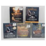 (5) Factory Sealed John Grishman Audio Discs