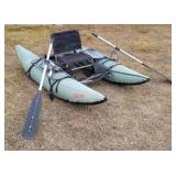 Rivendell 8'  Pontoon Boat Wave w/Oars