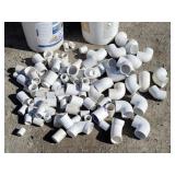 2 Buckets of PVC Pipe Fittings