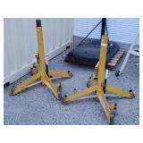 Two Meyer Hydraulics Aircraft Jacks