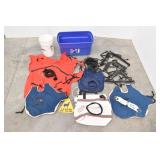 Llama Pack Gear: 2-Fleece Saddle Blankets, ...