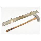 Diamond Edge Double Bitted Axe & Float