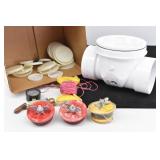 PVC  Backwater Valve, Line Tester, Stringline