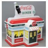 Coca-Cola Diner Colorful Ceramic Cookie Jar
