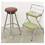 Counter Bar Stool & Kitchen Seat Step Stool