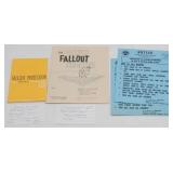 1961 Nuclear Fallout Protection Publications