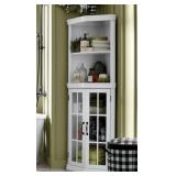 Silas Corner Bath Cabinet / White NIB