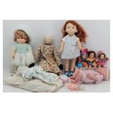 (8) Dolls: Horsman Dolls, Cititoy, and more
