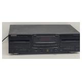 Kenwood Stereo Double Cassette Deck KX-W6060
