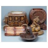 (5) Partial Western Cookie Jars