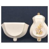 Vintage Wall Mount Ceramic Fountain Bowl
