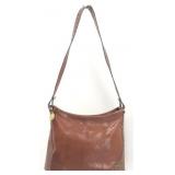 Brahmin Crocodile Embossed Leather Shoulder Bag...