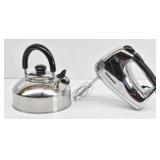 Farberware Stainless Steel Tea Kettle & Electric