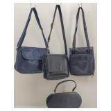 (4) Ladies Purses / Handbags 3-Leather...
