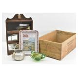 Du Pont Explosives Wood Crate, Scotty Dog ...