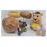 Bear Honey Jar, Walnut Dish, Potato Boats...
