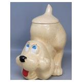 McCoy Pottery, Thinking Dog Cookie Jar.