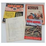 Radio Magazines 1924, 1930, 1942 plus Allied ...
