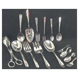 (15) Beautiful Silverplate Serving Pieces