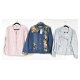 (3) Chico's Ladies Jackets - Size 2 & 3