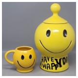 McCoy Have a Happy Day Cookie Jar & USA ...