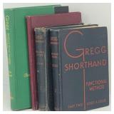 (3) Gregg Shorthand Books & (1) Boyd's