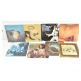 (8) Vinyl Records: Moody Blues, Elton John