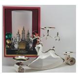 Silvers Tone Christmas Decor: Yuletide Mini ...