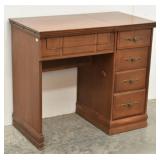 Wooden Sewing Machine Cabinet w/ Fold-Out ...