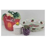 Kitchen Fruit Decor: Fitz & Floyd Classic Apple