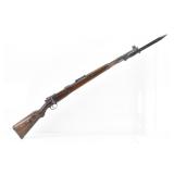 WWII Mauser Model 98 7.65 Military Rifle w/Bayonet