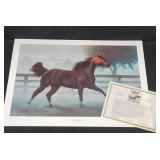 Chuck DeHaan THE QUARTERHORSE Signed #1 Print