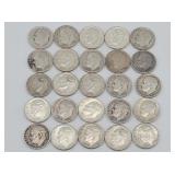 (25) 1946-1964 Roosevelt 90% Silver Dimes