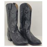 Nocona Genuine Ostrich Cowboy Boots Size 10.5 EE