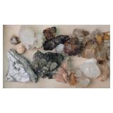 Crystaline Mineral Rock Specimens