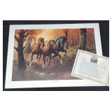 Chuck DeHaan KEECHI COUNTRY Signed #4 Print