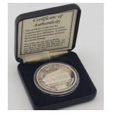 One Troy Oz .999 Fine Silver 1/31/99 Super Bowl...