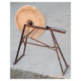 Antique Stone Grinding Wheel
