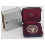 1982 Canada 50% Silver Bison Skull Dollar