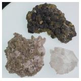 Crystaline Mineral Rock Specimens