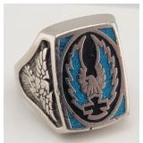 Harley Davidson Eagle Ring