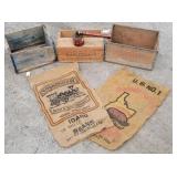 Roundhouse Idaho Beans, US No 1 Potatoes Gunny